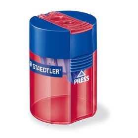   Hegyező, kétlyukú, tartályos, STAEDTLER "512", vegyes színek