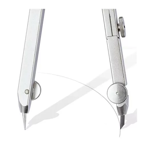 Körző készlet, precíziós, 4 darabos, STAEDTLER "Mars® comfort 552"
