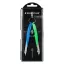 Körző készlet, precíziós, 2 darabos, STAEDTLER "Mars Comfort 556", neon kék/zöld
