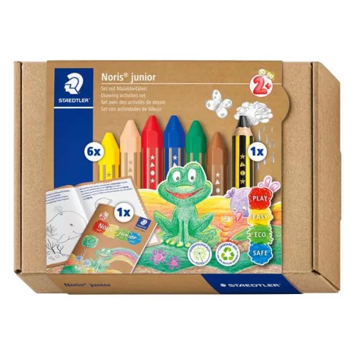Vegyes színező készlet, STAEDTLER "Noris® junior 61 C1"