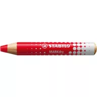   Táblaceruza fehértáblához, flipchartpapírhoz, kúpos, STABILO "MARKdry", piros