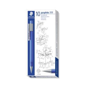   Nyomósirón, 0,5 mm, STAEDTLER "Graphite 777", selyemkék