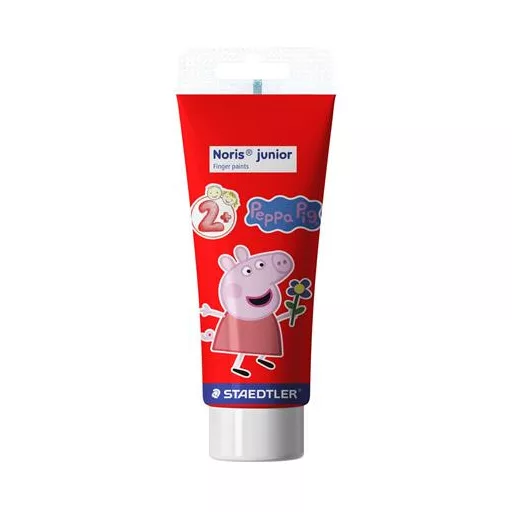 Ujjfesték, STAEDTLER "Noris® Junior 8814", Peppa malac, 4 szín