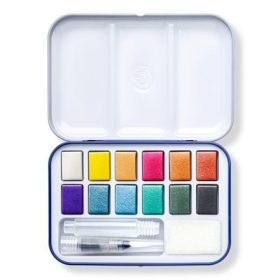   Vízfesték, 12 darabos, STAEDTLER "Noris 888 Design Journey"