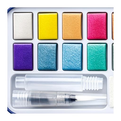 Vízfesték, 12 darabos, STAEDTLER "Noris 888 Design Journey"