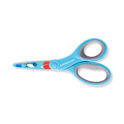 Olló, iskolai, 14 cm, STAEDTLER "Noris 965", vegyes színek