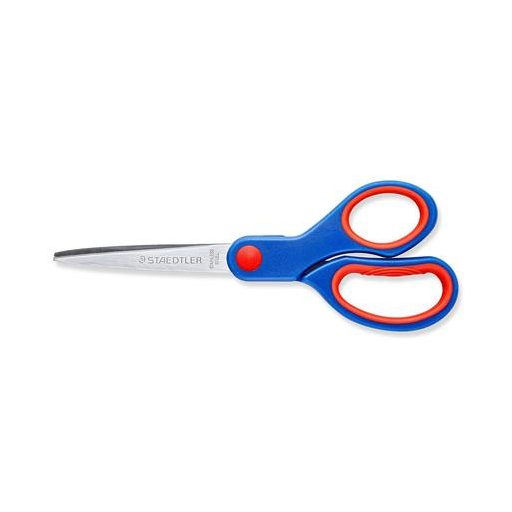 Olló, hobbi, 17 cm, STAEDTLER "Noris 965", kék