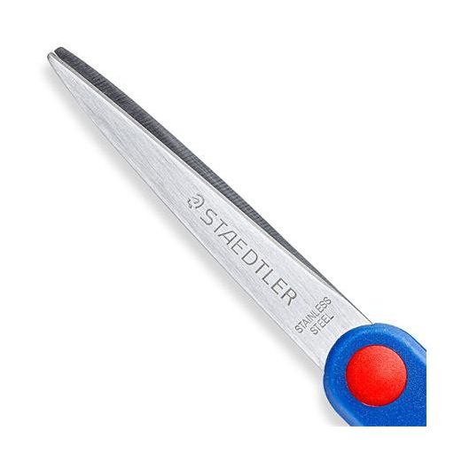 Olló, hobbi, 17 cm, STAEDTLER "Noris 965", kék