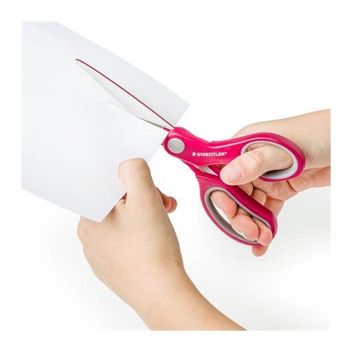 Olló, hobbi, 17 cm,  STAEDTLER "Noris® 965", vegyes színek