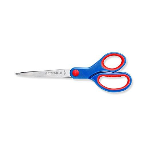 Olló, hobbi, 21 cm, STAEDTLER "Noris® 965", kék