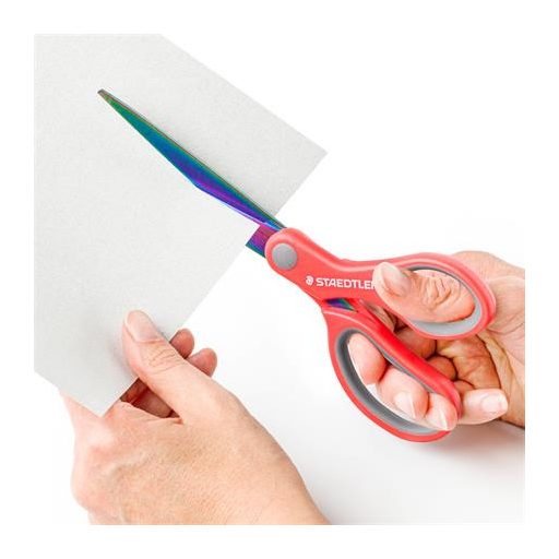 Olló, általános, 21 cm, STAEDTLER "Norix® 965", vegyes színek