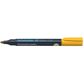   Alkoholos marker, 1-3 mm, kúpos, SCHNEIDER "Maxx 130", sárga