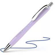   Golyóstoll, 0,7 mm, nyomógombos, SCHNEIDER "Slider Rave XB", halványlila
