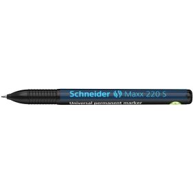   Alkoholos marker, OHP, 0,4 mm, SCHNEIDER "Maxx 220 S", fekete