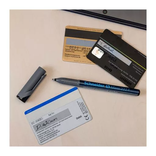 Alkoholos marker, OHP, 0,7 mm, SCHNEIDER "Maxx 222 F", piros