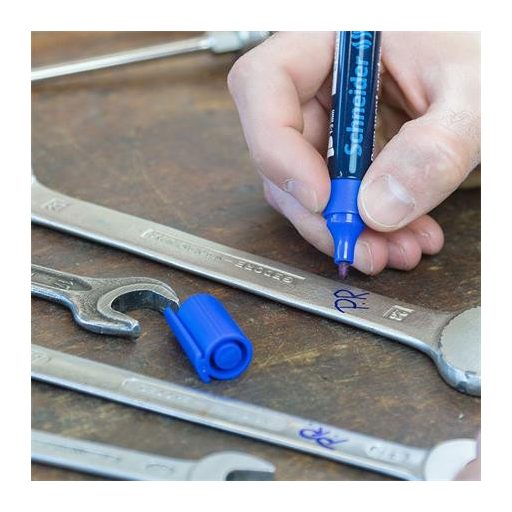 Alkoholos marker, 1-3 mm, fémházas, SCHNEIDER "Maxx 230", fekete