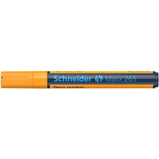 Krétamarker, 2-3 mm, SCHNEIDER "Maxx 265", narancssárga