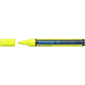 Krétamarker, 2-3 mm, SCHNEIDER "Maxx 265", sárga