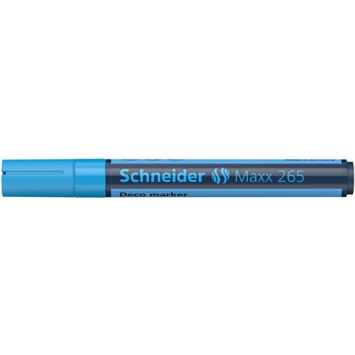 Krétamarker, 2-3 mm, SCHNEIDER "Maxx 265", világos kék