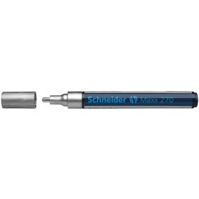Lakkmarker, 1-3 mm, SCHNEIDER "Maxx 270", ezüst