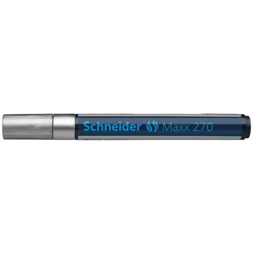 Lakkmarker, 1-3 mm, SCHNEIDER "Maxx 270", ezüst
