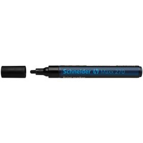 Lakkmarker, 1-3 mm, SCHNEIDER "Maxx 270", fekete