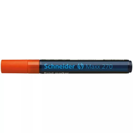 Lakkmarker, 1-3 mm, SCHNEIDER "Maxx 270", narancssárga