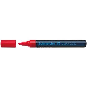Lakkmarker, 1-3 mm, SCHNEIDER "Maxx 270", piros