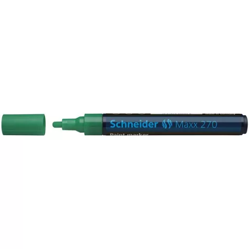 Lakkmarker, 1-3 mm, SCHNEIDER "Maxx 270", zöld