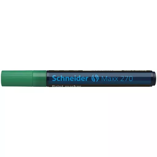 Lakkmarker, 1-3 mm, SCHNEIDER "Maxx 270", zöld