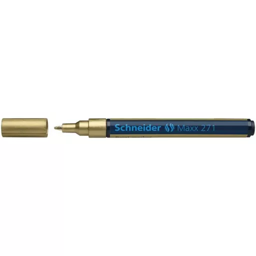 Lakkmarker, 1-2 mm, SCHNEIDER "Maxx 271", arany