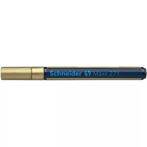Lakkmarker, 1-2 mm, SCHNEIDER "Maxx 271", arany