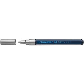 Lakkmarker, 1-2 mm, SCHNEIDER "Maxx 271", ezüst