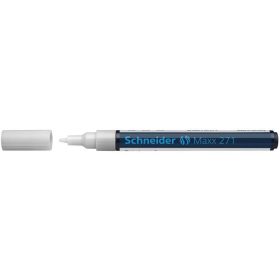 Lakkmarker, 1-2 mm, SCHNEIDER "Maxx 271", fehér