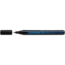 Lakkmarker, 1-2 mm, SCHNEIDER "Maxx 271", fekete