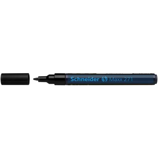 Lakkmarker, 1-2 mm, SCHNEIDER "Maxx 271", fekete