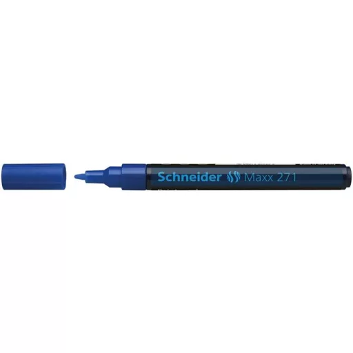 Lakkmarker, 1-2 mm, SCHNEIDER "Maxx 271", kék