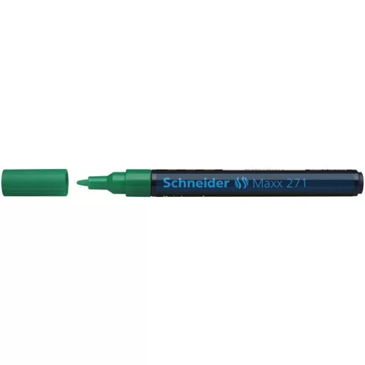 Lakkmarker, 1-2 mm, SCHNEIDER "Maxx 271", zöld