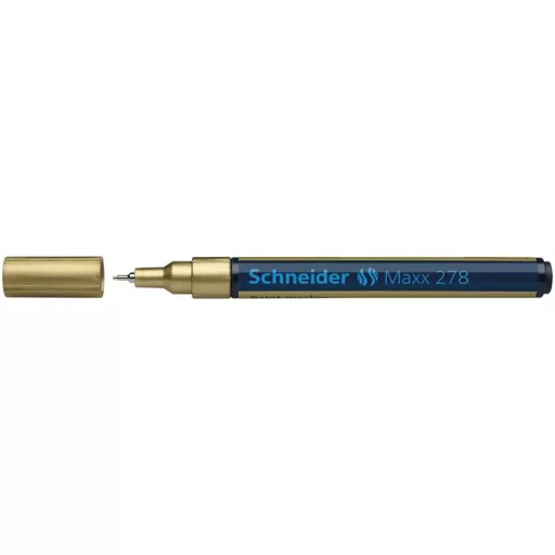 Lakkmarker, 0,8 mm, SCHNEIDER "Maxx 278", arany