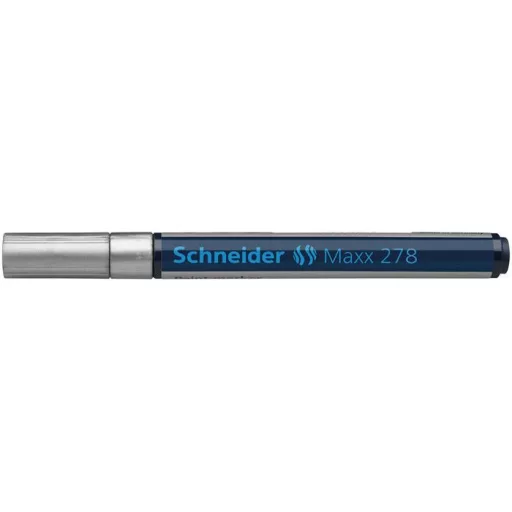 Lakkmarker, 0,8 mm, SCHNEIDER "Maxx 278", ezüst