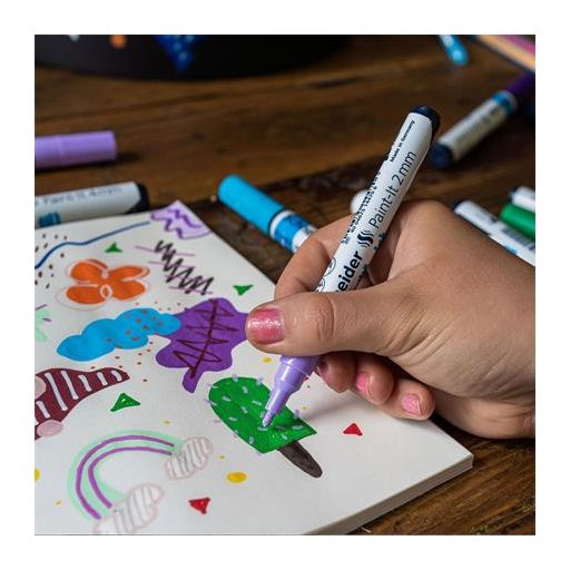 Dekormarker, akril, 2 mm, SCHNEIDER "Paint-It 310", arany