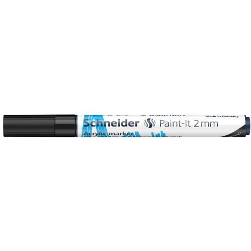 Dekormarker, akril, 2 mm, SCHNEIDER "Paint-It 310", fekete