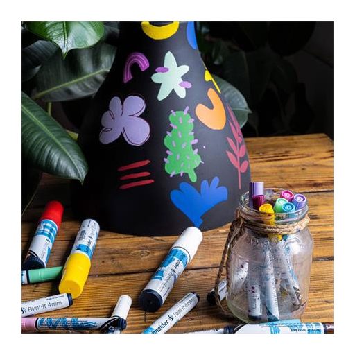 Dekormarker, akril, 2 mm, SCHNEIDER "Paint-It 310", pasztell-lila