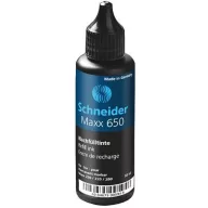   Utántöltő palack "Maxx 230 és 280" alkoholos markerekhez, 50 ml, SCHNEIDER "Maxx 650", fekete