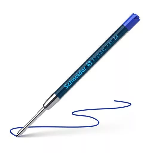 Golyóstollbetét, 0,5 mm, SCHNEIDER "Express 735", kék
