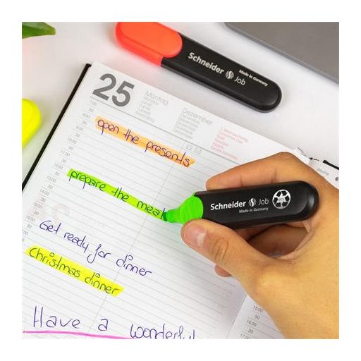 Szövegkiemelő, 1-5 mm, SCHNEIDER "Job 150", kék