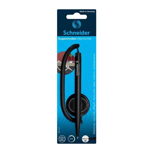 Ügyféltoll, SCHNEIDER "Klick-Fix Pen", fekete