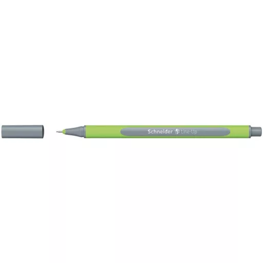 Tűfilc, 0,4 mm, SCHNEIDER "Line-Up", ezüstszürke