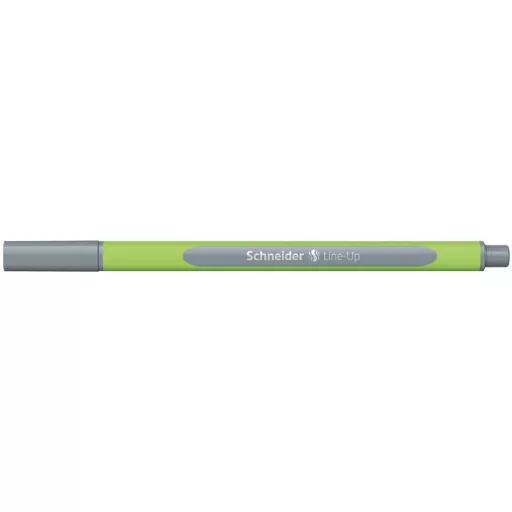 Tűfilc, 0,4 mm, SCHNEIDER "Line-Up", ezüstszürke