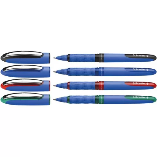 Rollertoll készlet, 0,5 mm, SCHNEIDER "One Hybrid C", 4 szín